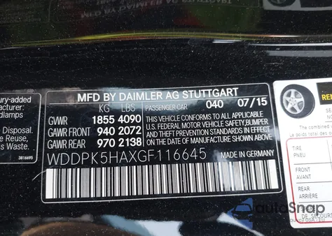 2016 Mercedes-Benz Slk 350 from USA, damaged, VIN WDDPK5HAXGF116645